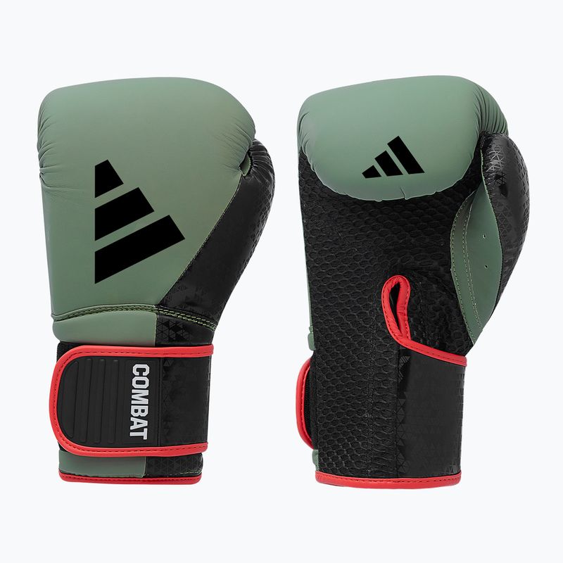 Boxerské rukavice Adidas Combat 50 green