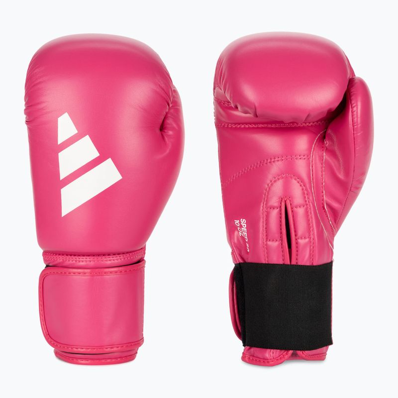 Boxerské rukavice adidas Speed 50 pink/white