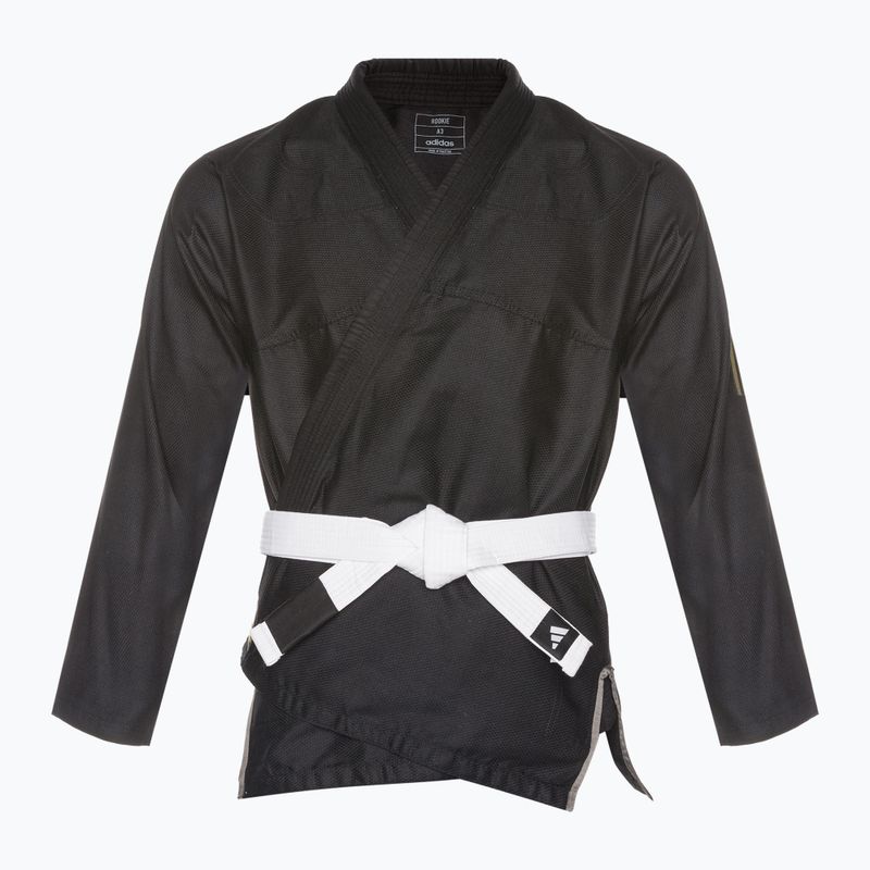 GI pro brazilské jiu-jitsu adidas Rookie black/gold 2