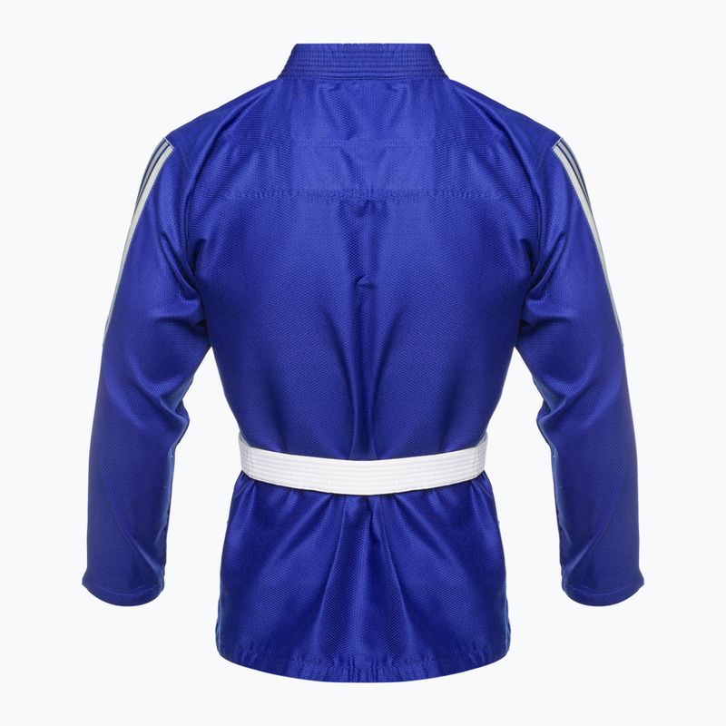 GI pro brazilské jiu-jitsu adidas Rookie blue/grey 3