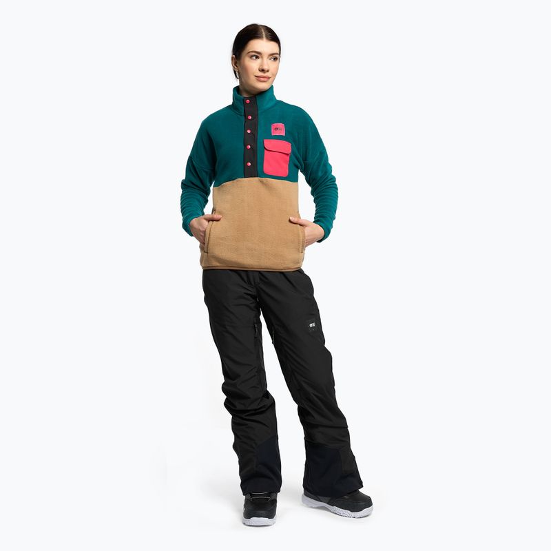 Picture Arcca 1/4 Zip barevná lyžařská mikina SWT117-E 2
