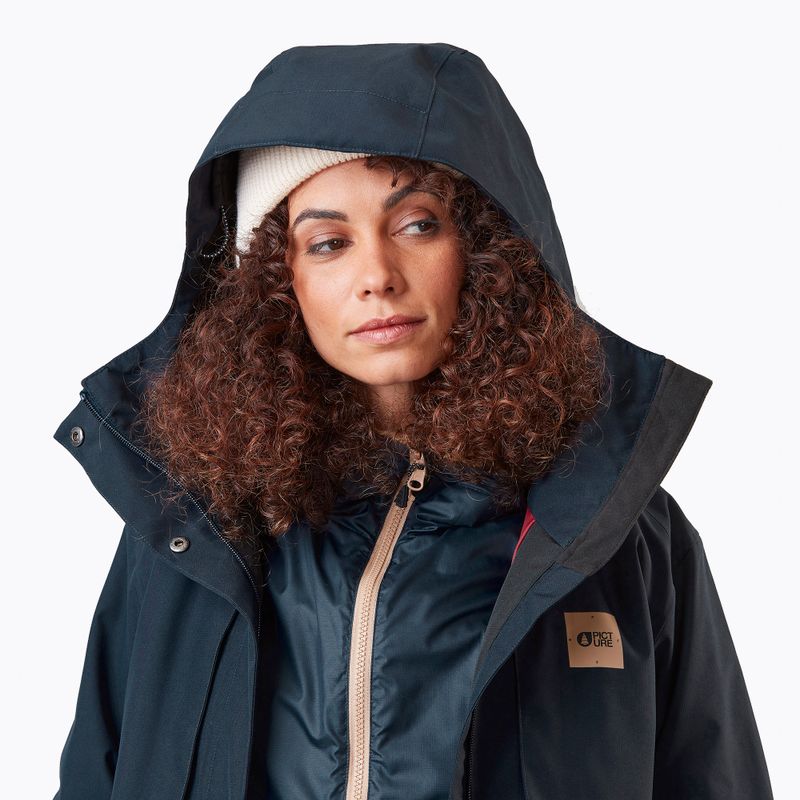 Picture Glawi dámská lyžařská bunda 10/10 navy blue WVT269-B 4