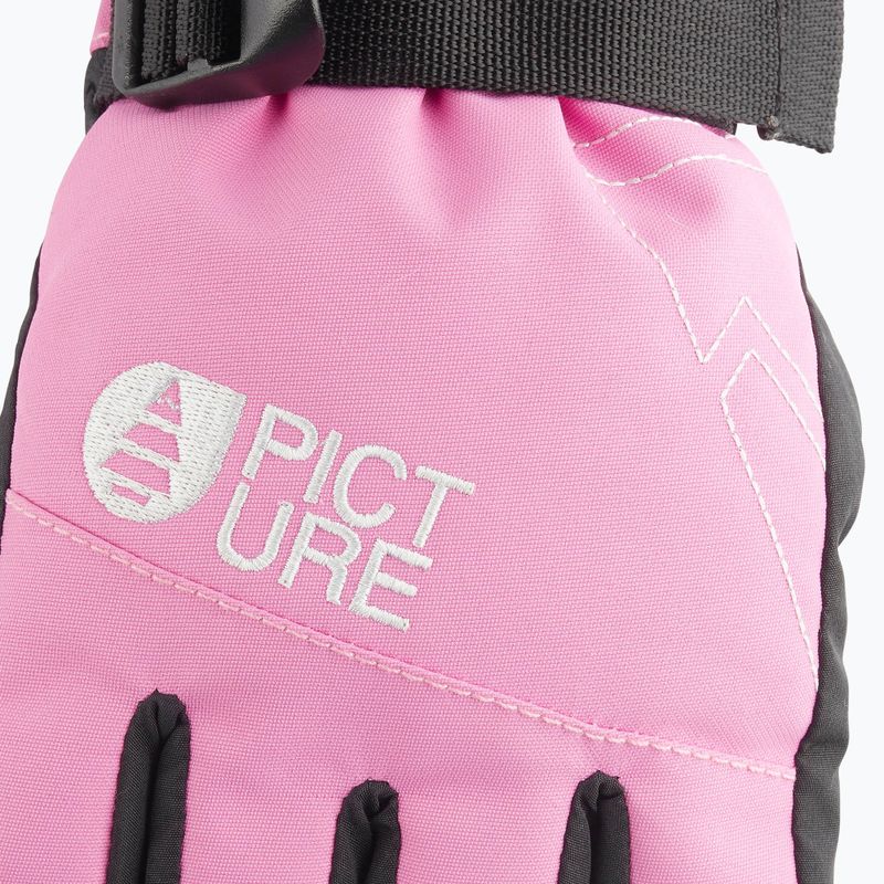 Dětské lyžařské rukavice Picture Graby Gloves super pink 4