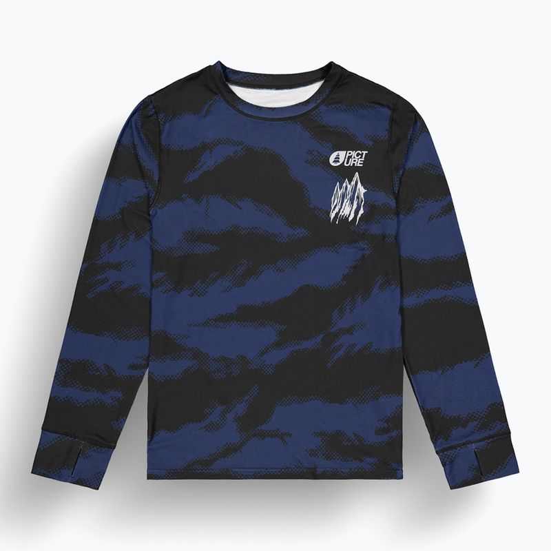 Pánské termo triko Longsleeve Picture Lhotse Printed retro fusion print 5