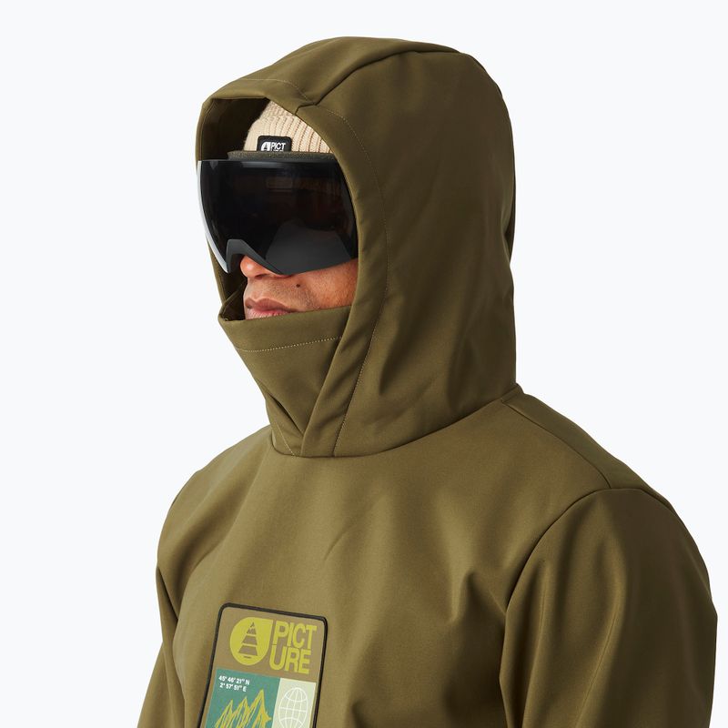 Pánská snowboardová bunda Picture Parker 5/5 tobacco 5