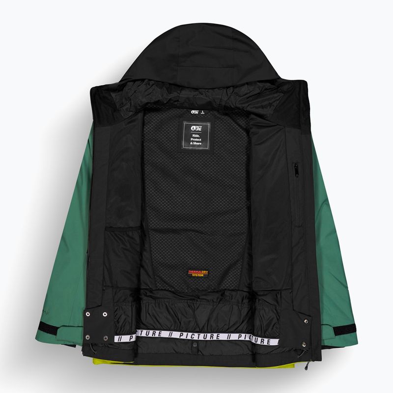 Pánská lyžařská bunda Picture Object smoke pine black 14