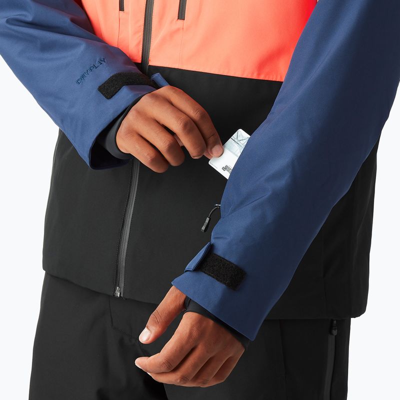 Pánská lyžařská bunda Picture Object patriot blue neon flare 9