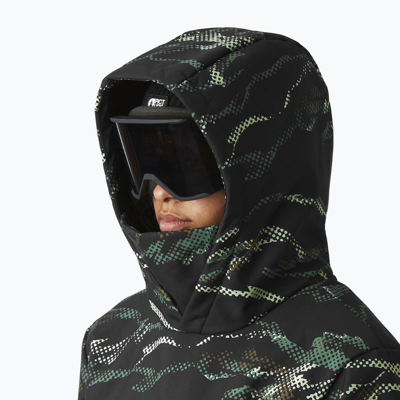 Lyžařská bunda Picture Parker Printed forest shadow print 12