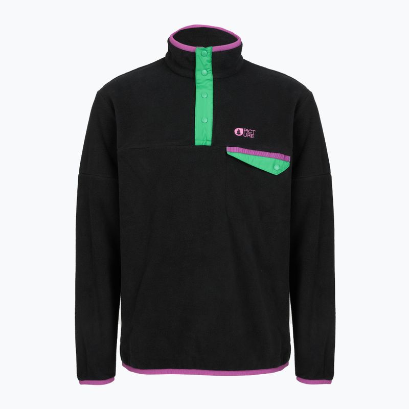 Pánská lyžařská fleecová mikina Picture Arcca 1/4 Zip black 6