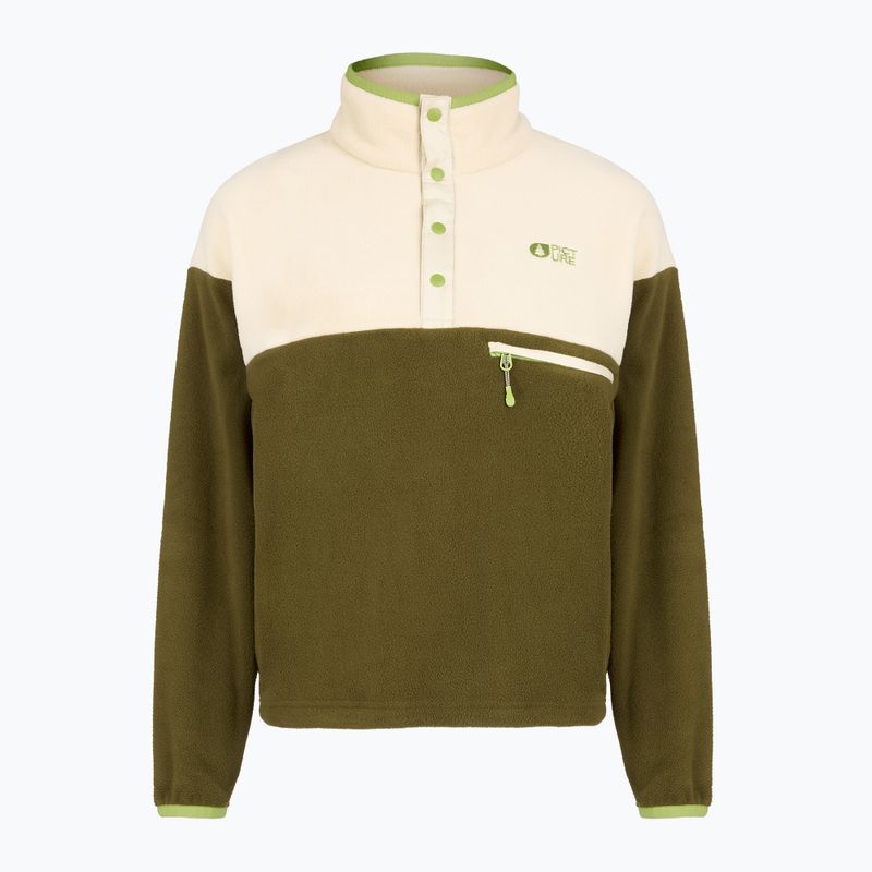 Dámská lyžařská fleecová mikina Picture Arcca 1/4 Zip tobacco 7
