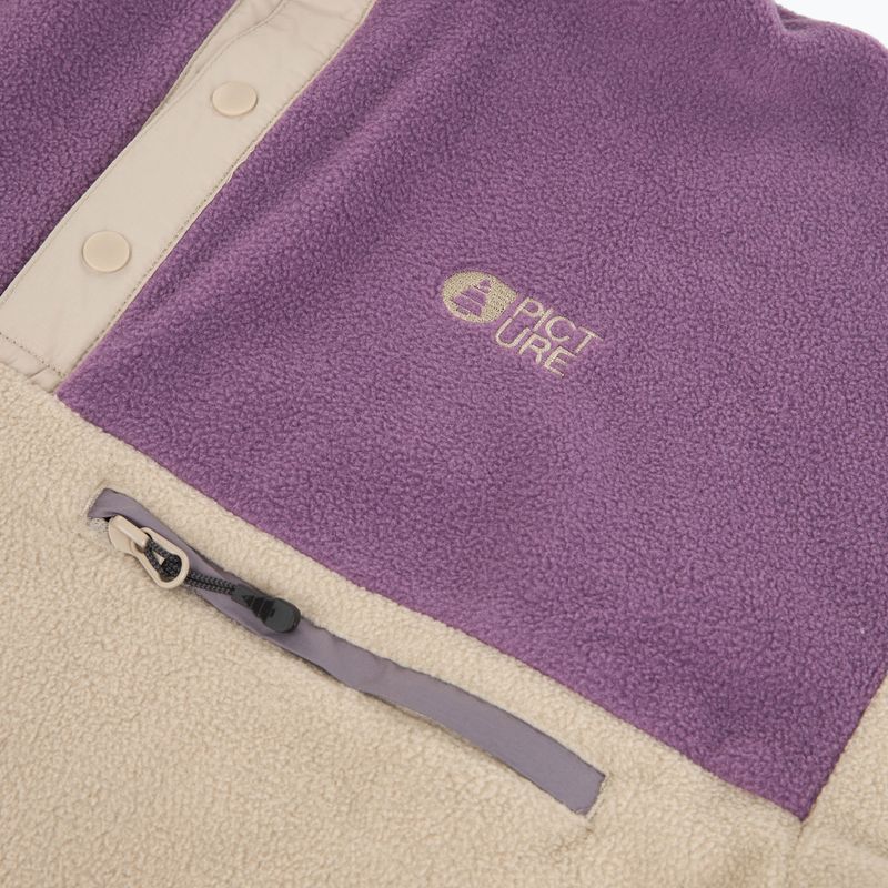 Dámská lyžařská fleecová mikina Picture Arcca 1/4 Zip pure cashmere 9