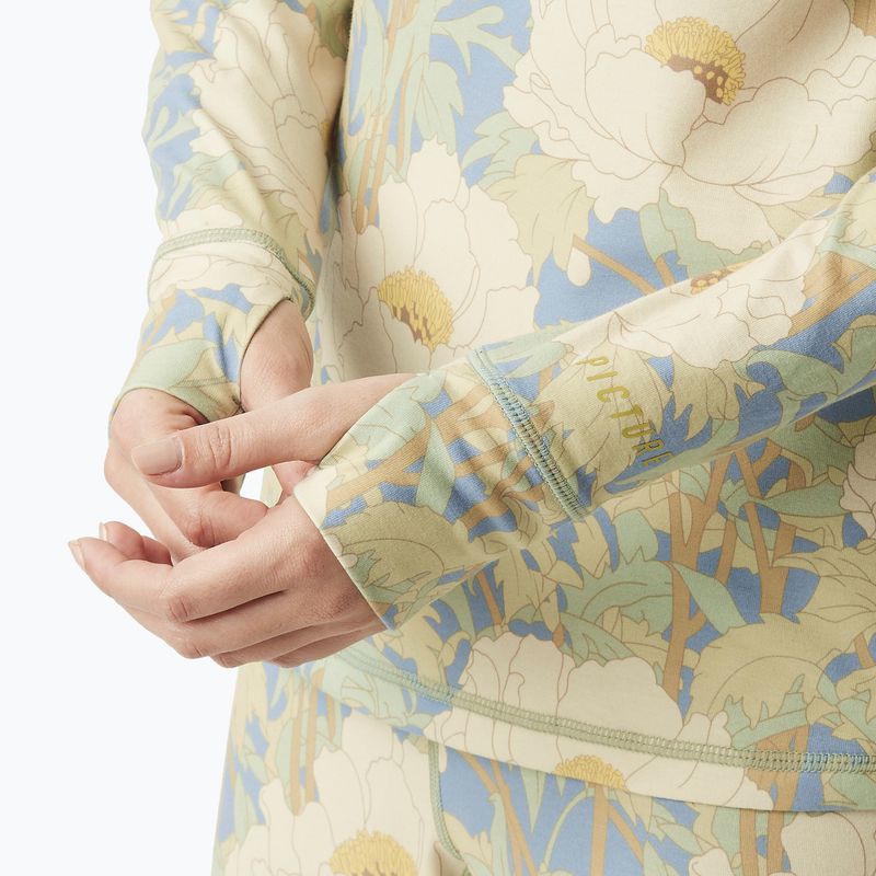 Dámská termoakční mikina Picture Milita Printed timeless flower print 4