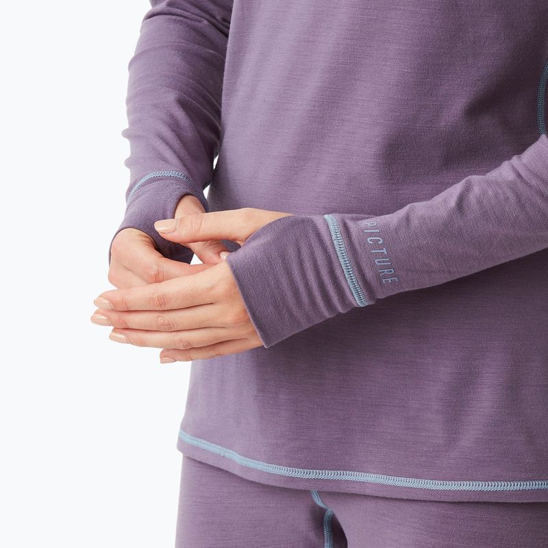 Dámské termo tričko Longsleeve Picture Milita grape jam 4