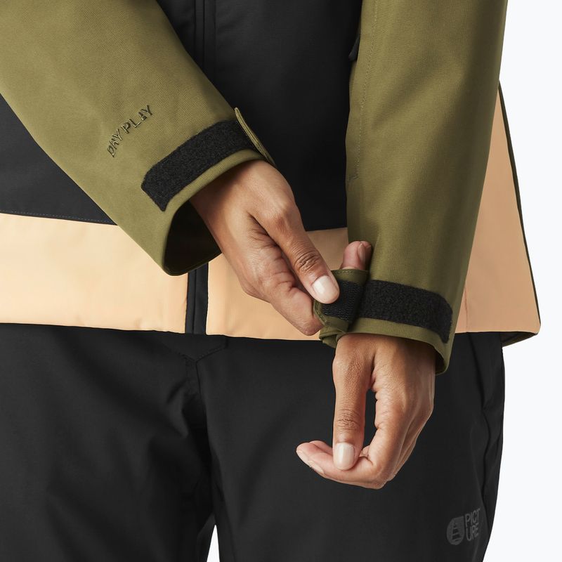 Dámská lyžařská bunda Picture Seakrest tobacco black 7