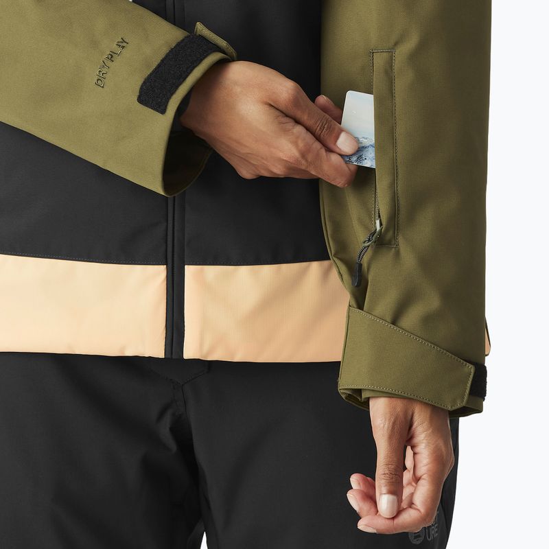 Dámská lyžařská bunda Picture Seakrest tobacco black 8