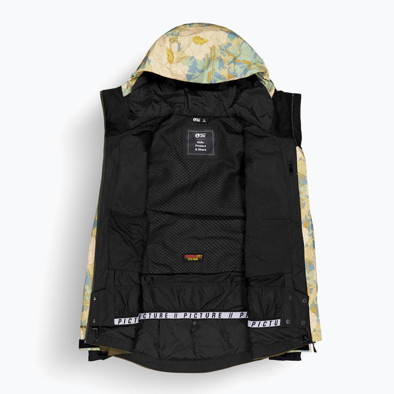 Dámská lyžařská bunda Picture Exa timeless flower print 3