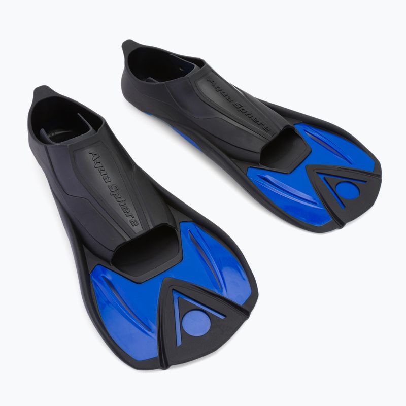 Plavecké ploutve Aqua Sphere Microfin černá/modrá FA3254001 3