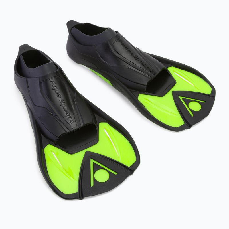 Dětské plavecké ploutve Aqua Sphere Microfin černo-žluté FA3260701S