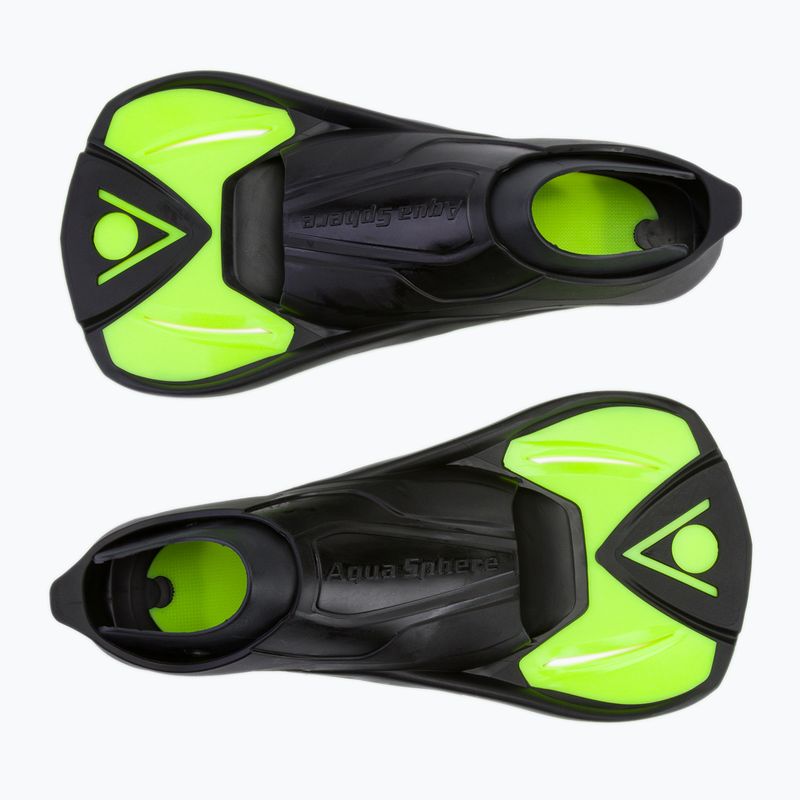 Dětské plavecké ploutve Aqua Sphere Microfin černo-žluté FA3260701S 2
