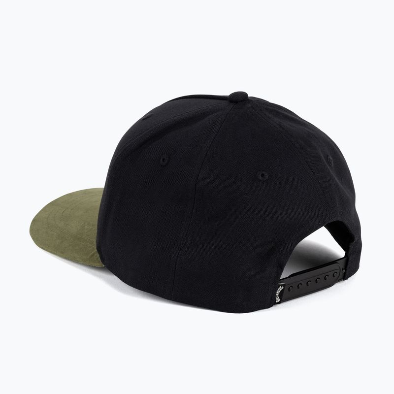 Pánská baseballová čepice Billabong Stacked black 3