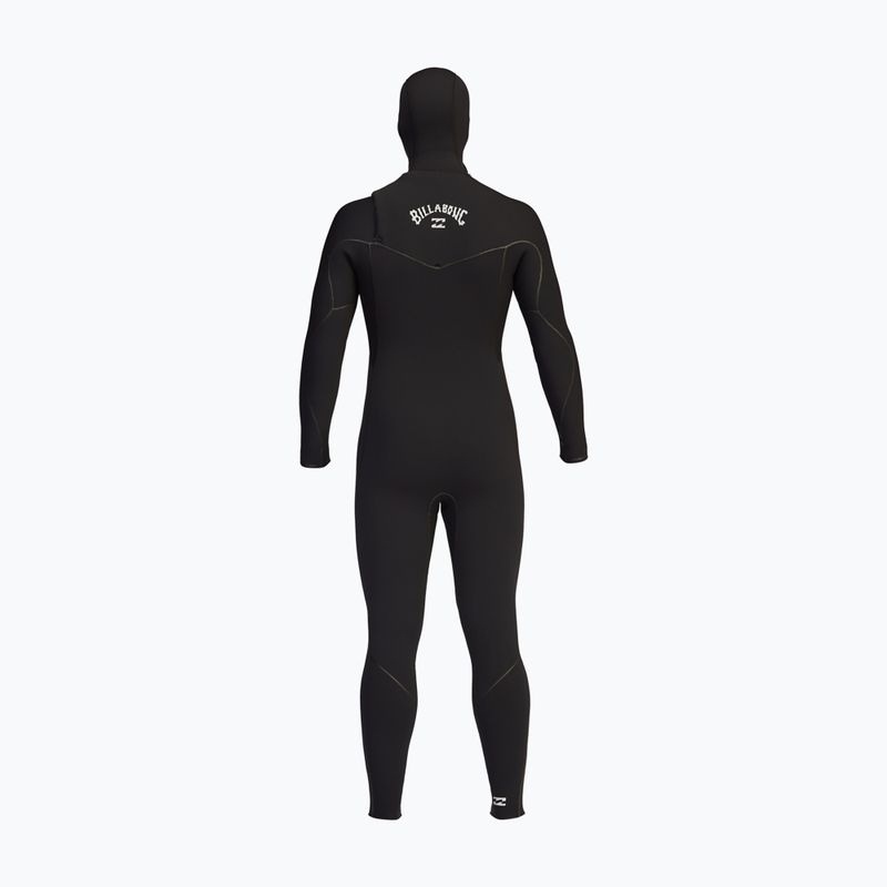 Pánský neopren Billabong 5/4 Furnace Hooded CZ Full black 7