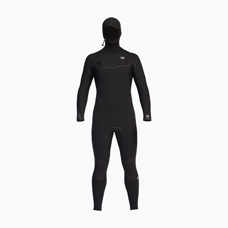 Pánský neopren Billabong 5/4 Furnace Hooded CZ Full black 8