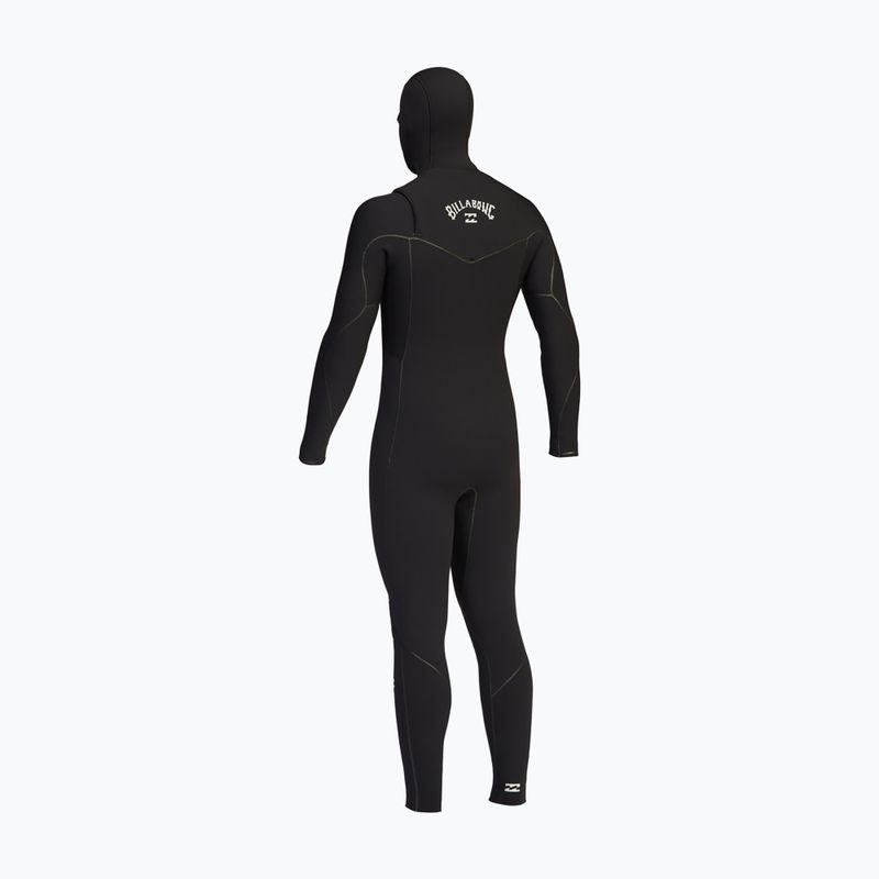 Pánský neopren Billabong 5/4 Furnace Hooded CZ Full black 10