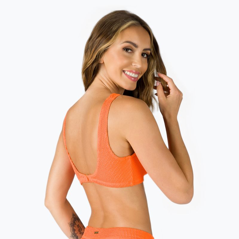 Horní díl plavek Billabong Summer High Square Bralette orange crush 3