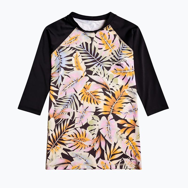 Dámské plavecké tričko Billabong Surf Capsule black pebble