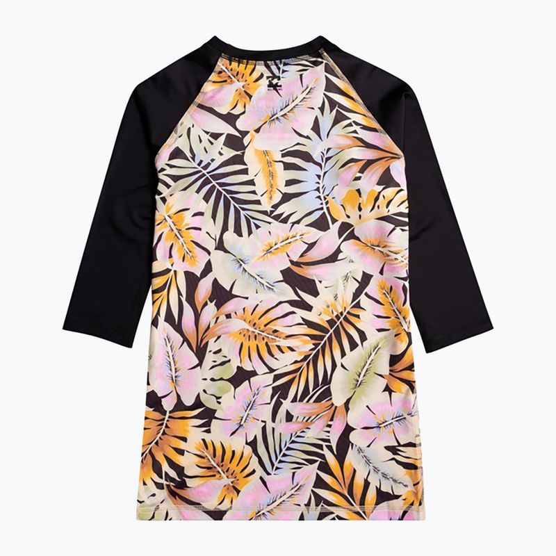Dámské plavecké tričko Billabong Surf Capsule black pebble 2