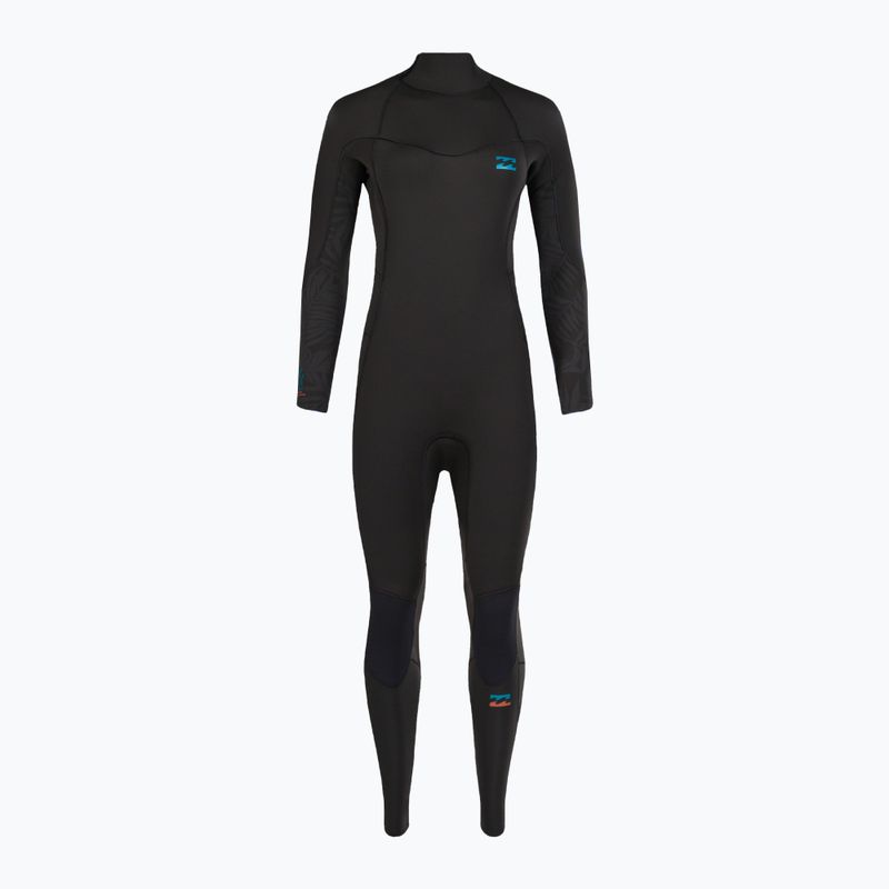 Dámský neopren Billabong 4/3 Synergy BZ Full black palms 2