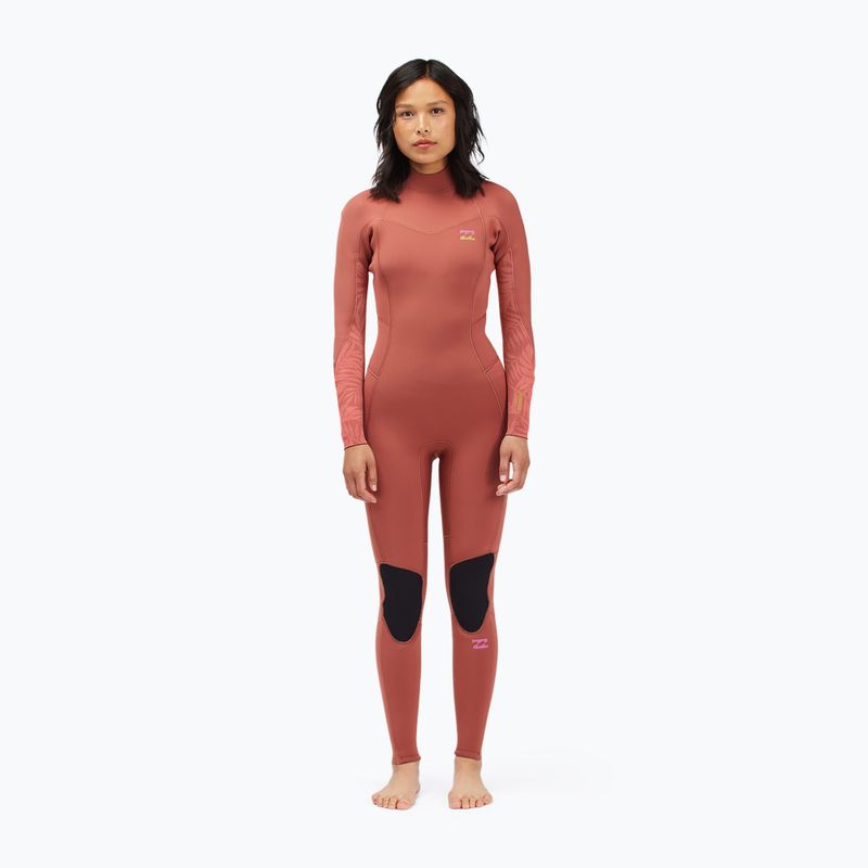 Dámský neopren Billabong 4/3 Synergy BZ Full red 6