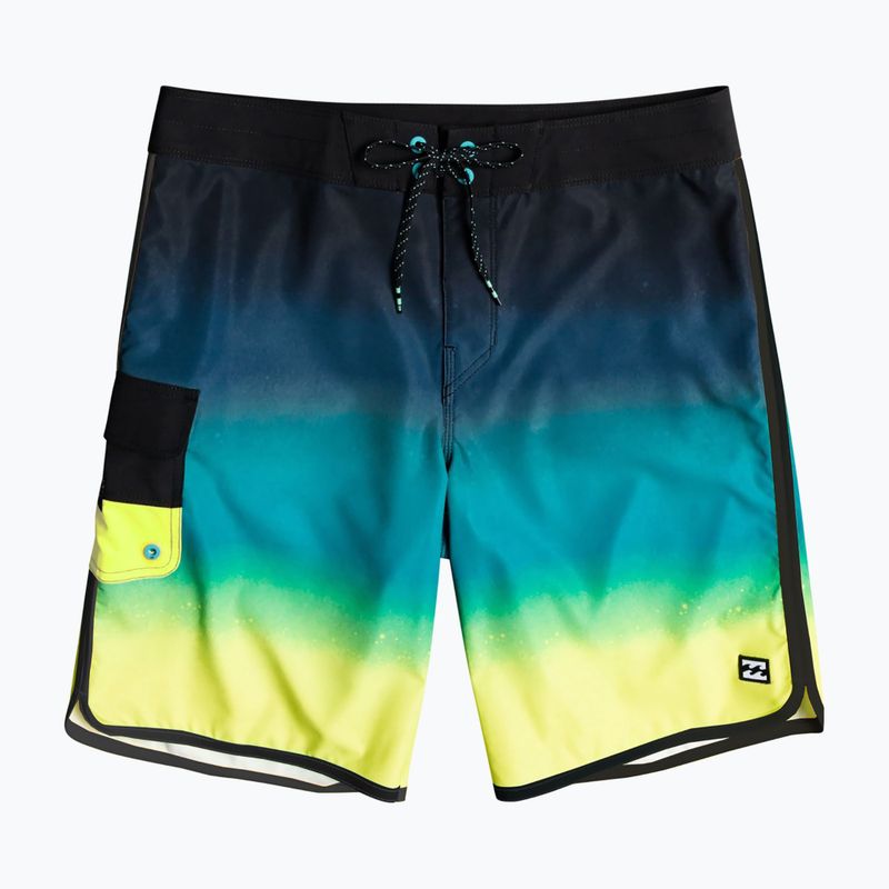 Pánské plavecké šortky Billabong 73 Fade Pro black