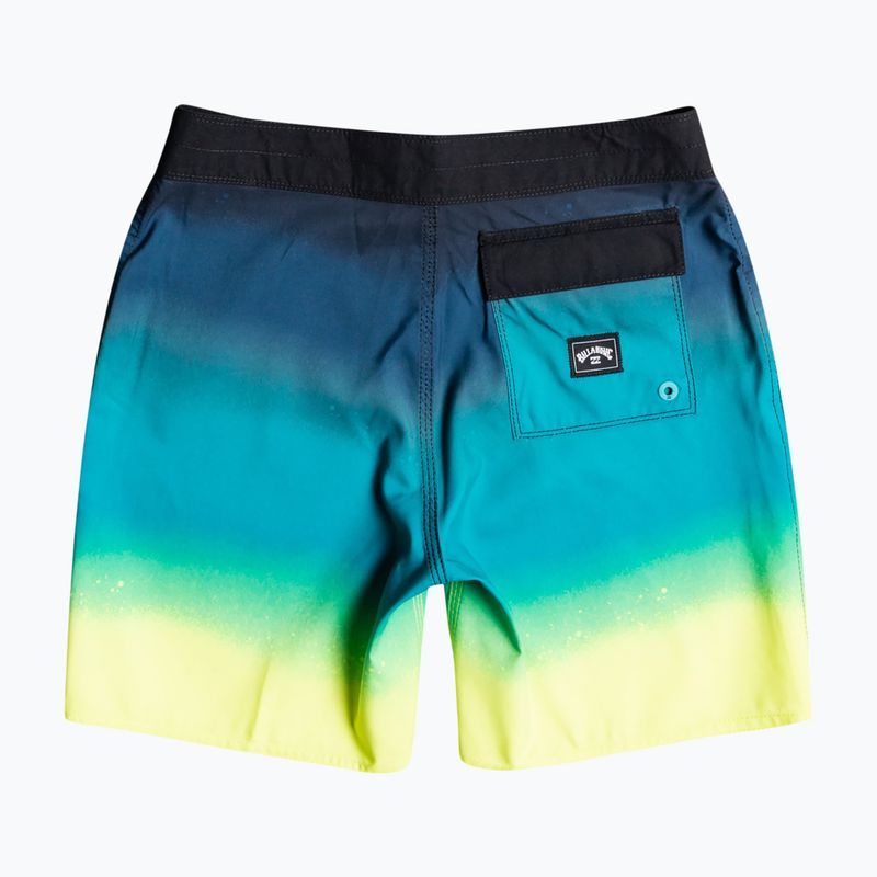 Dětské plavecké šortky Billabong All Day Fade OG black 2