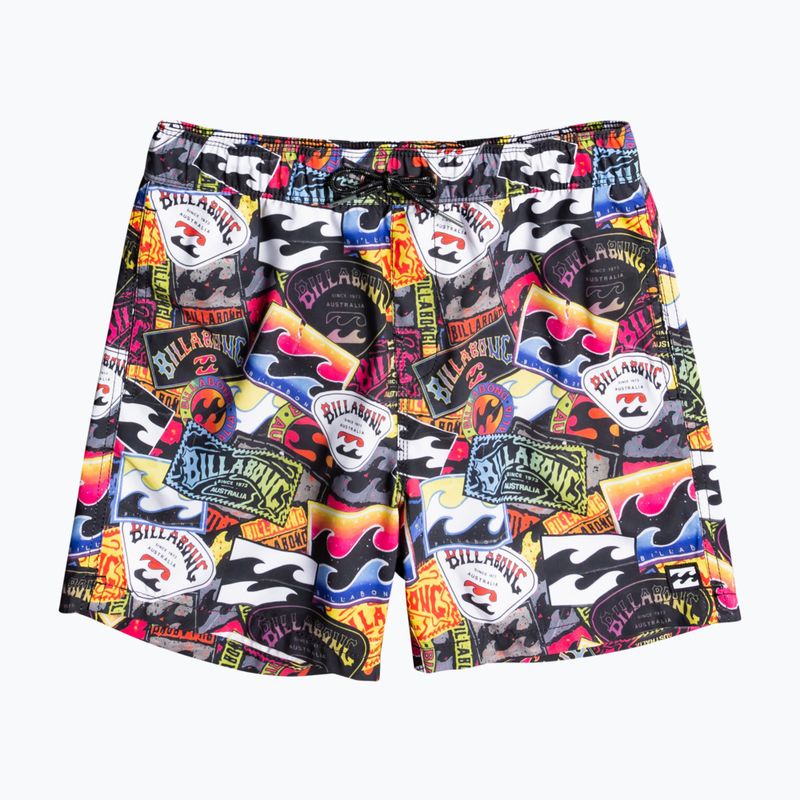 Dětské plavecké šortky Billabong Sundays multicolor