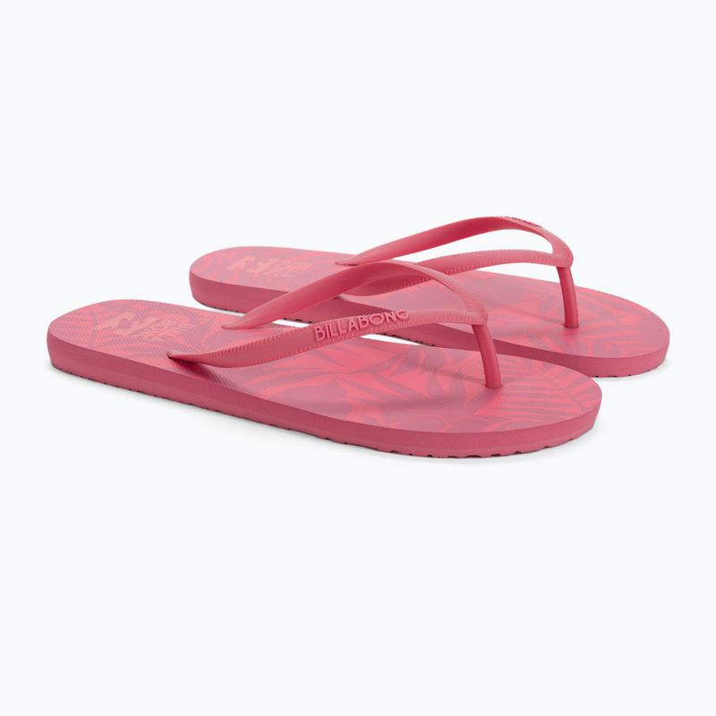Dámské žabky Billabong Dama pink sunset 5