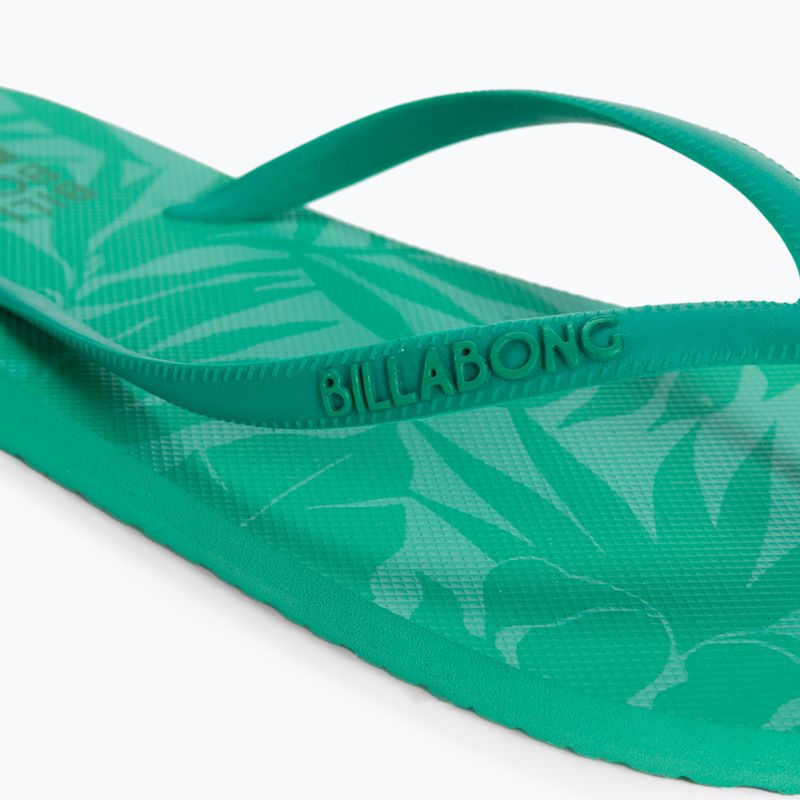 Dámské žabky Billabong Dama tropical green 7