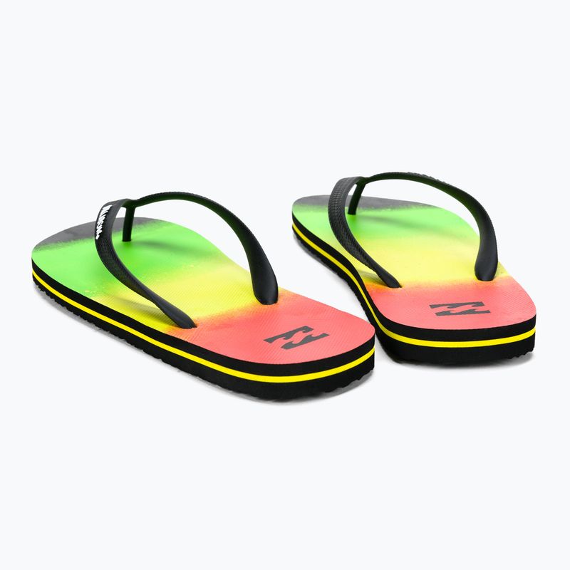 Pánské žabky Billabong Tides Fade rasta 3