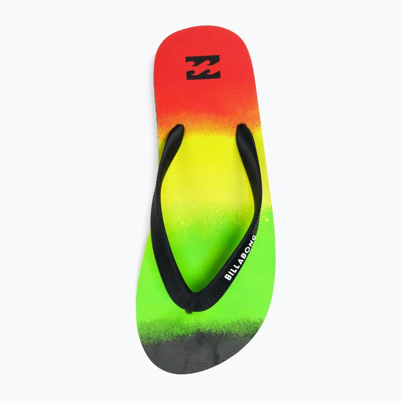 Pánské žabky Billabong Tides Fade rasta 6