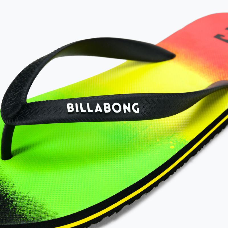 Pánské žabky Billabong Tides Fade rasta 7