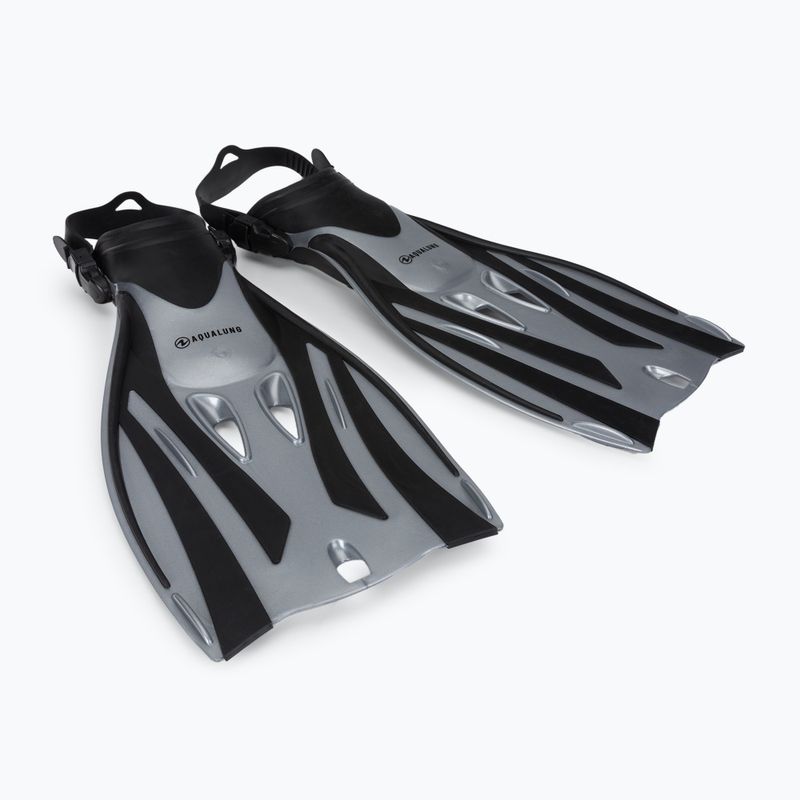 Potápěčské ploutve Aqualung Fizz černo-stříbrné FA3610115SM