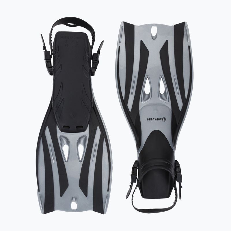 Potápěčské ploutve Aqualung Fizz černo-stříbrné FA3610115SM 2