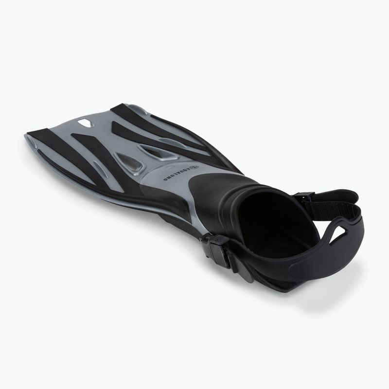 Potápěčské ploutve Aqualung Fizz černo-stříbrné FA3610115SM 4