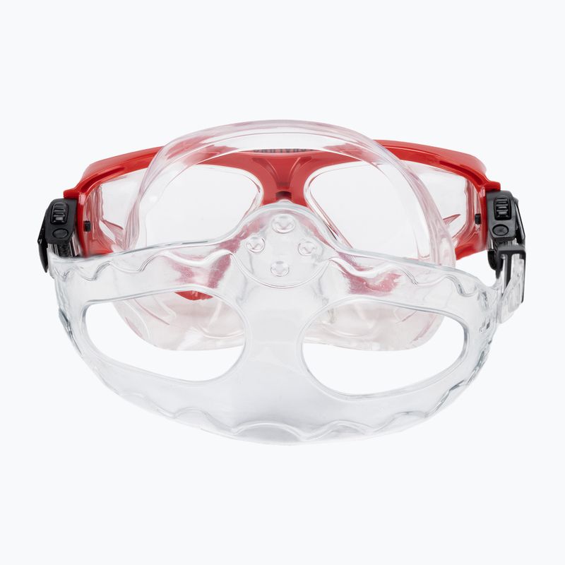 Aqualung Saturn Combo sada maska + šnorchl červená SC3980006 5