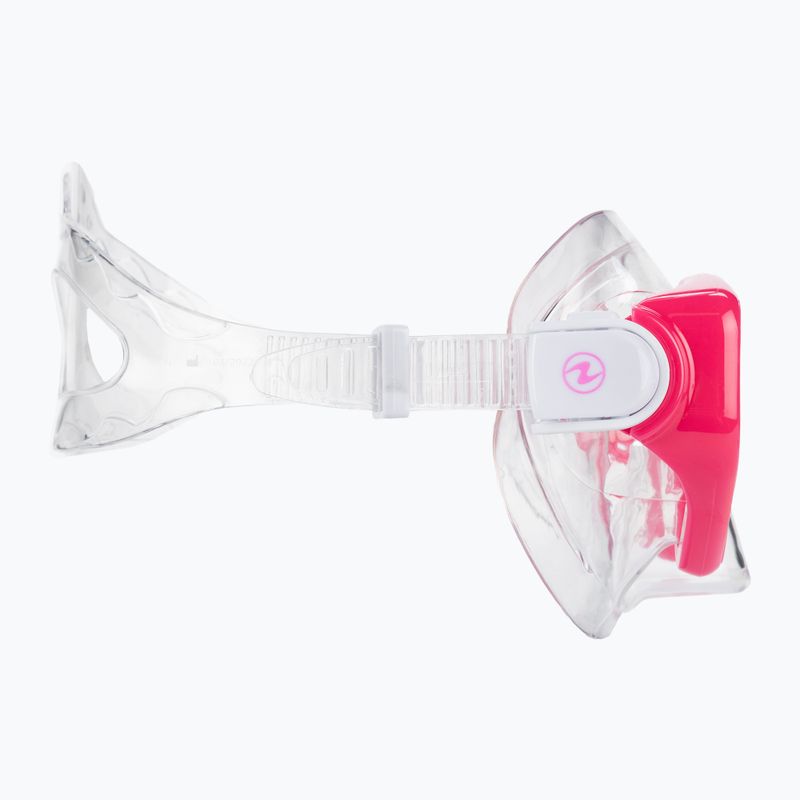 Aqualung Saturn Combo maska + šnorchl růžová SC3980002 3