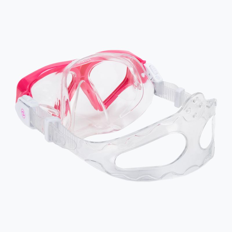 Aqualung Saturn Combo maska + šnorchl růžová SC3980002 4