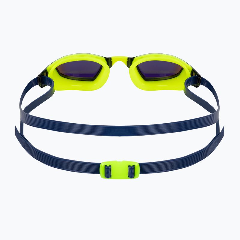 Plavecké brýle Aquasphere Xceed bright yellow/navy blue/mirror yellow titanium EP3037104LMY 5