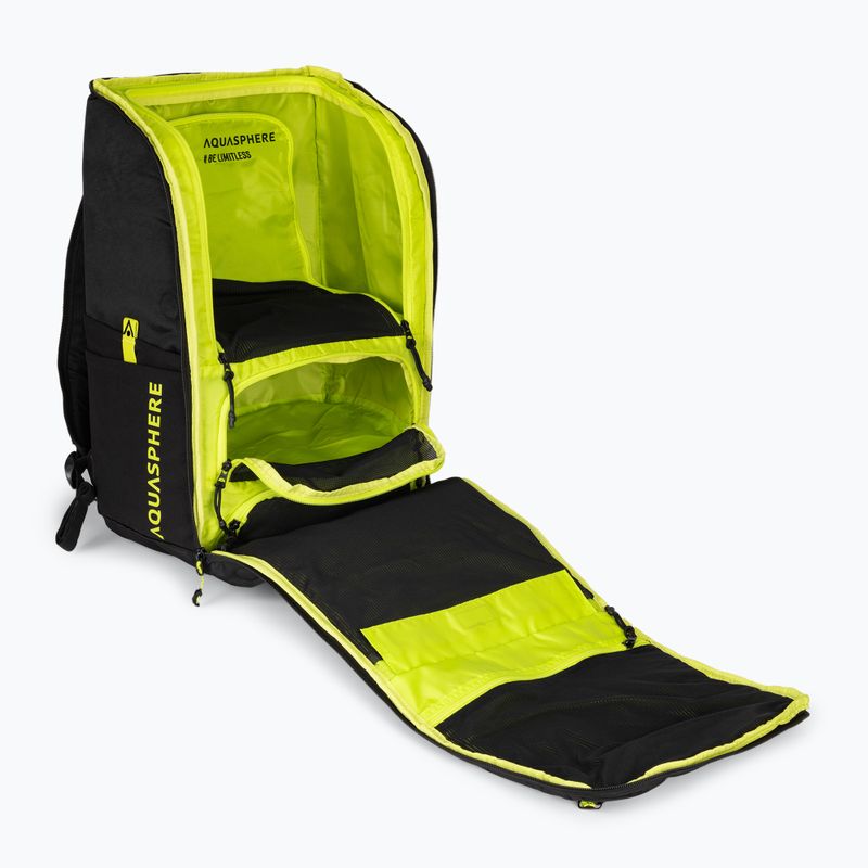 Batoh AquaSphere Transition 35 l černo/jasně žlutý 4