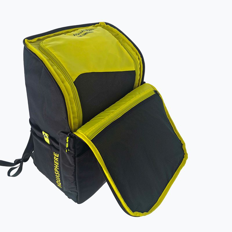 Batoh AquaSphere Transition 35 l černo/jasně žlutý 9