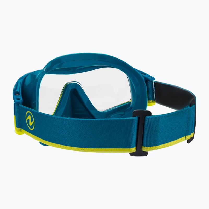 Potápěčská maska Aqualung Vita benzínová/žlutá MS5529807LC 4